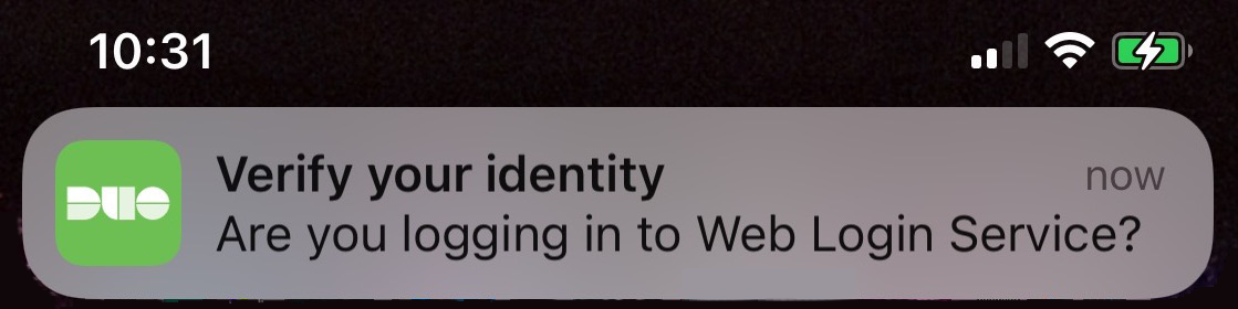 Ios Duo Mobile Login Request Notification